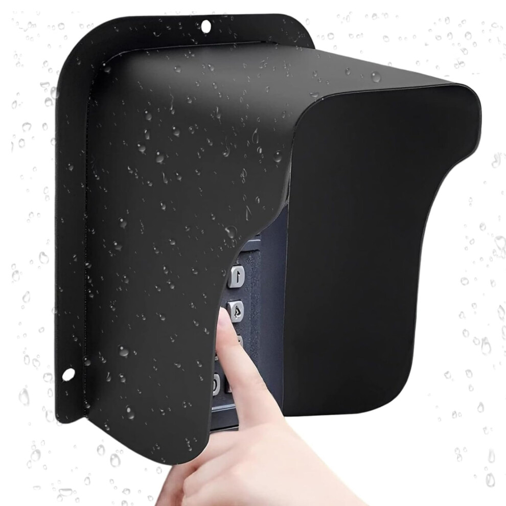 Video Doorbell Rain Cover Waterproof Antiglare Large Size Shade For Camera And Fingerprint Lock Typeb 9455672635677