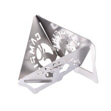 Portable Foldable Stainless Steel Coffee Drip Stand for Camping Hiking Travel
