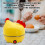 Rapid Egg Cooker 7 Eggs Capacity with Automatic ShutOff, Cute Chicken Design Egg Steamer White 4