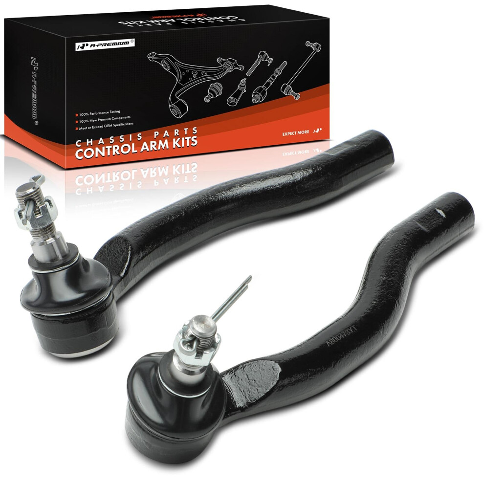 Front Outer Tie Rod Ends For Ford Edge 20072014 And Lincoln Mkx 20072015, Driver And Passenger Side 9113335518872