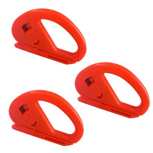 3PCS Vinyl Wrap Cutting Tool with Hidden Safety Blade for Window Tint and Car Wrap Film Cutter (Orange)