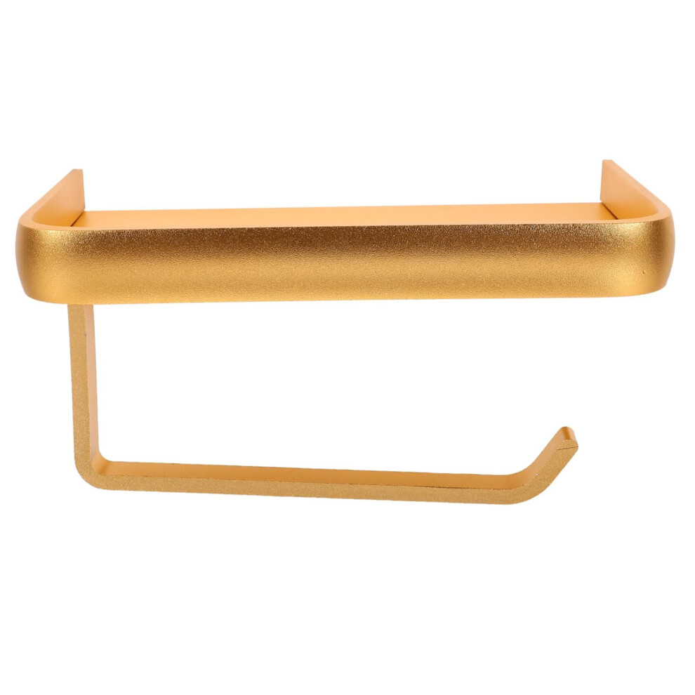 Gold Toilet Paper Holder Wall Mounted for Bathroom and RV with Luxurious GoldTone Finish-image-OPC-PR9C8DC-NEW