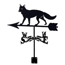 Metal Weather Vane with RustProof Finish, Accurate Wind Direction, Roof and Garden Decorative Use