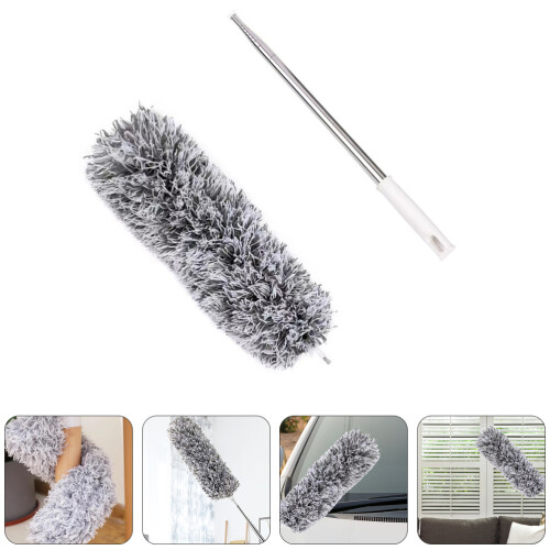Telescopic Duster Fiber Dusting Tools Furniture Extendable Microfiber 1