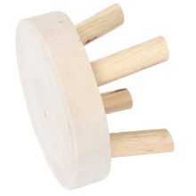 Flowerpot Stand Wooden Rack For Balcony Courtyard Decoration