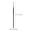 10Pcs Black Eyeliner Lipstick Brush Makeup Applicator for Precise Use 2