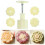 1Set Creative Moon Cake Press Mold Plastic Iron for Mid-Autumn Baking 4