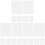 18Pcs White Plastic Canvas Sheets for DIY Embroidery Crochet Quilting 2