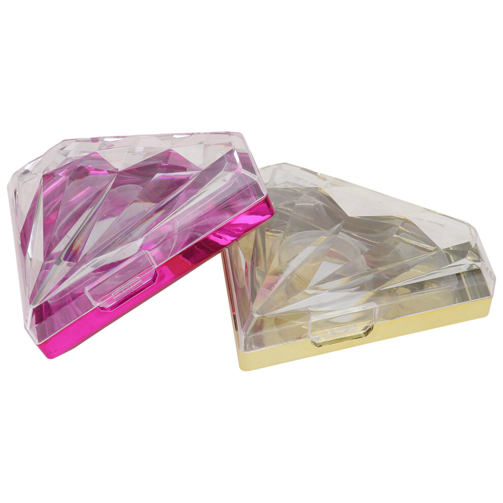 Inoomp 2 Pcs Eyelash Storage Container False Organizer Lashes Female