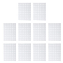10 Sheets Dot Foam 3d No Trace Force Glue