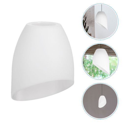 2Pcs Decorative White Plastic Lampshade for Home Table and Floor Lamps 2