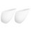 2Pcs Decorative White Plastic Lampshade for Home Table and Floor Lamps 10