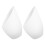 2Pcs Decorative White Plastic Lampshade for Home Table and Floor Lamps 8