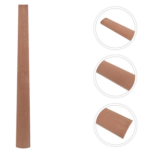 Brown Wood Cello Fingerboard Replacement Smooth Edges Accessory 2