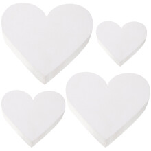 4Pcs White Foam Cake Dummies Reusable Decorative Wedding Cake Models