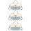 3 Sets Diy Leather Knitting Bag Making Kit Pu Leather For Gift 8