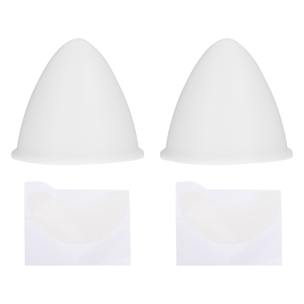 12Pcs Helmet Cat Ear Ornaments Tpu Material Motorbike Decoration White 013540968228