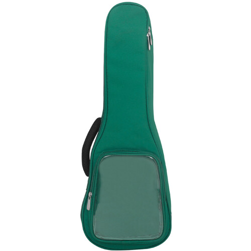 Custodia Protettiva Verde Per Ukulele Con Multiple