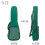 Custodia Protettiva Verde Per Ukulele Con Multiple 11