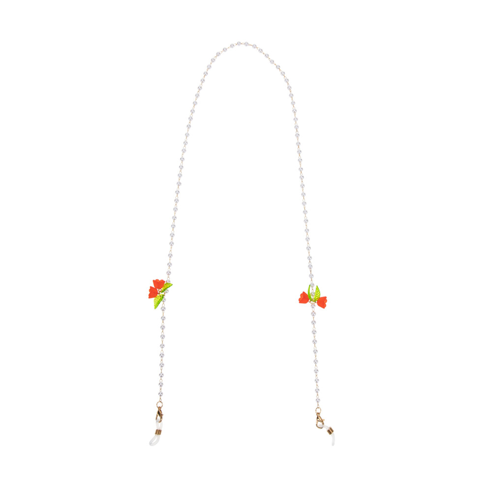 Iplusmile Red Earphone Lanyard Anti-Lost Rope Durable Alloy And Resin