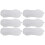6Pcs Cotton Infant Diaper Pads White Breathable Soft Washable Mats 3