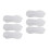 6Pcs Cotton Infant Diaper Pads White Breathable Soft Washable Mats 5