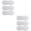 6Pcs Cotton Infant Diaper Pads White Breathable Soft Washable Mats 7