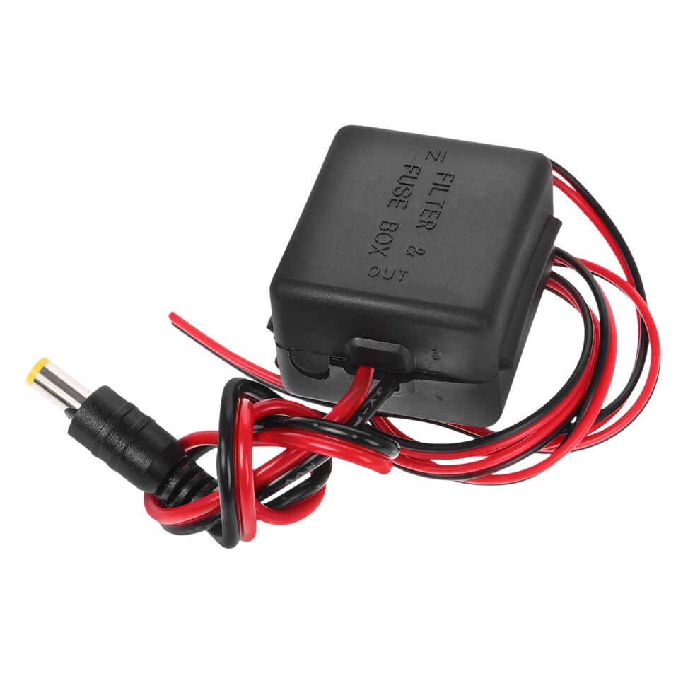 Raindrops Universal Adapter Power Converter Car Black Plastic 1Pack 3062623059794