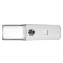 1Pc Compact Facial Care Steamer White Portable Pore Cleaner Device