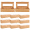 20Pcs Small Cake Boxes with Clear Window Kraft Paper Dessert Boxes 1