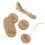 100pcs Favors Tags Kraft Tags Paper Gift 7