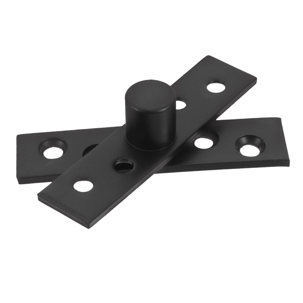 Stainless Steel Invisible 360 Rotating Door Hinge Black Hardware 3062267890074