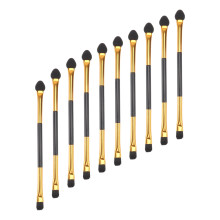 20Pcs Portable Golden Eye Shadow Brushes Durable Makeup Accessories