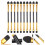 20Pcs Portable Golden Eye Shadow Brushes Durable Makeup Accessories 5