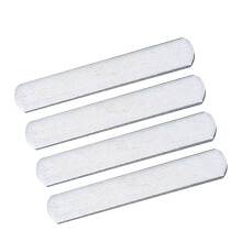 4 Pcs Rounded Stainless Steel Plates 0.2kg For Vest Leg Arm Strap