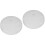 2Pcs Durable Transparent Steaming Covers Plastic Dome Pot Lids 6
