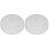 2Pcs Durable Transparent Steaming Covers Plastic Dome Pot Lids 4