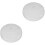 2Pcs Durable Transparent Steaming Covers Plastic Dome Pot Lids 5
