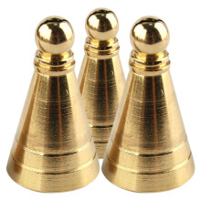 3Pcs Durable Brass Incense Cone Molds for Home DIY and Tea Room Decor