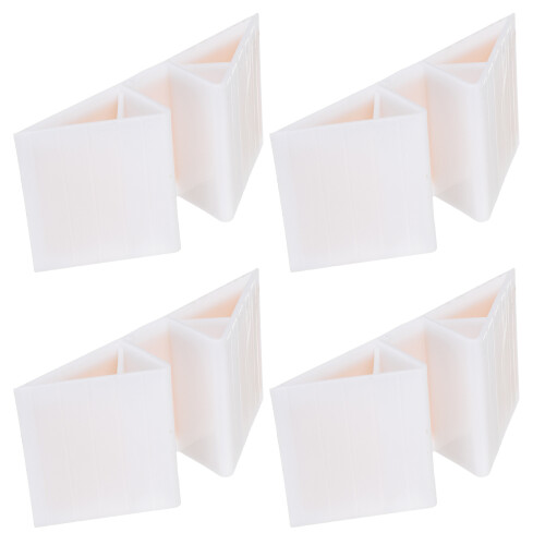 12 Pcs Plastic Pet Room Fence Fixing Bases Holder 1