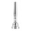 Embouchure Trompette Argentée En Laiton Durable Pour Débutants 1