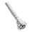 Embouchure Trompette Argentée En Laiton Durable Pour Débutants 6