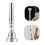 Embouchure Trompette Argentée En Laiton Durable Pour Débutants 4