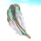 3Pcs Multi Color Feather Brooch Breastpin Creative Shell Pin Badges 10