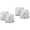 2pcs Artificial Peony Candle Wreath Ring Wedding Decor For Table For Party 4