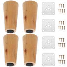 12 Pcs Wooden Sofa Legs Cabinet Feet Coffee Table Legs