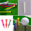 20Pièces Tees De Golf Compact En Plastique Outils D’entraînement 3