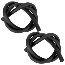 2Pcs Multipurpose Black Insulation Sleeve Sponge Tubing for Pipes