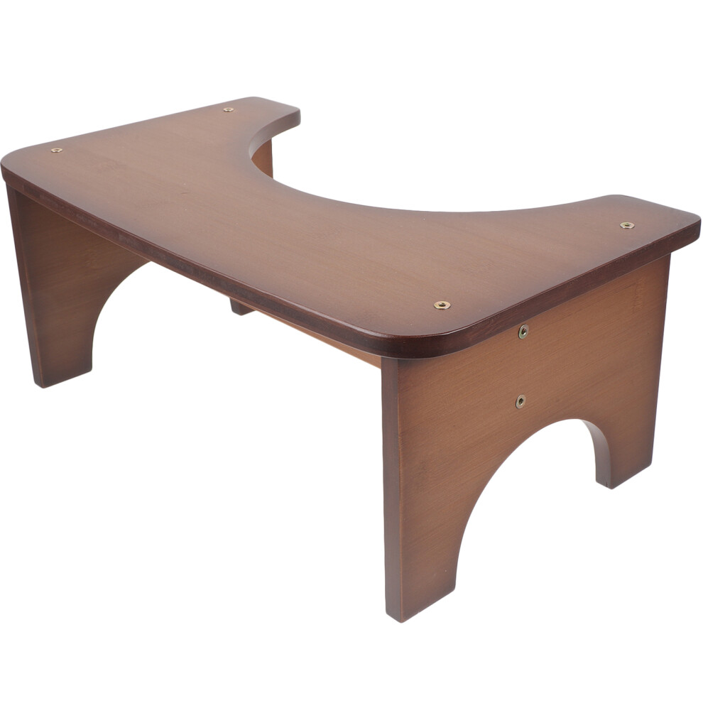 Potty Step Stool Bamboo Light Brown 1Pcs 3062267891866