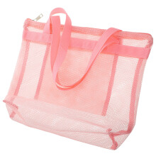 Praktische Nylon Strandtasche Pink Damen Für Reise